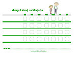 Book Character Behavior Charts, Free Printable Behavior Charts