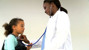 child and doctor