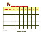 Superhero Behavior Charts, Free Printable Behavior Charts