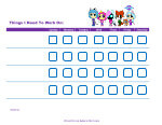 behavior chart