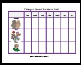 Free Printable Behavior Charts for Kids