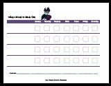 Movie And Television Character Behavior Charts, Free Printable Behavior ...