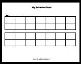 Free Behavior Charts For Ages 3-10