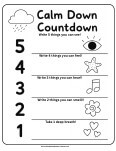 coping skills skills worksheet