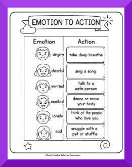 coping skills worksheet