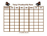 Instrument Practice Charts