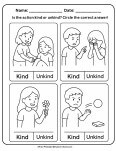 kindness worksheet