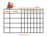 Monthly Behavior Charts