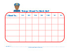policeman behavior charts