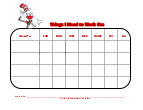 cat in the hat with mask behavior chart