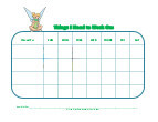 tinkerbell with mask behavior chart
