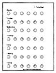 Potty Training Charts