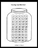 Marble Jar Behavior Chart Sketch Coloring Page