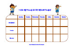 Behavior Charts for Kids