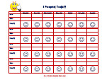 Free Printable Behavior Charts, Free Printable Practice Charts